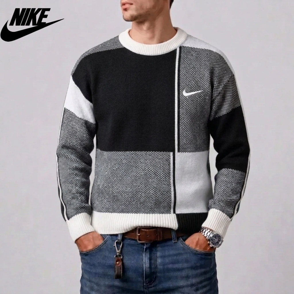 Pull Géométrique pour Homme