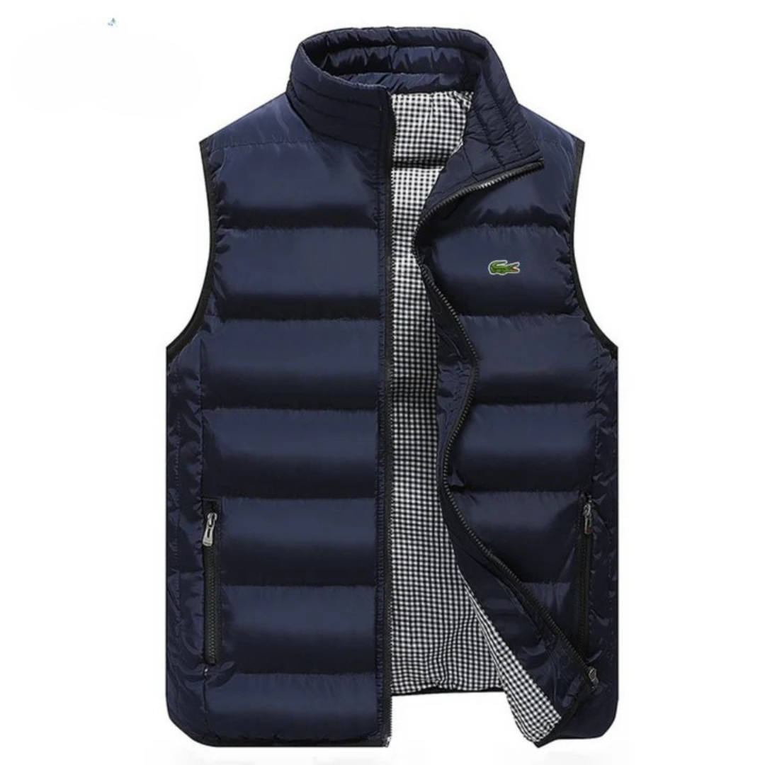 Gilet pour Homme Matelassé avec Col Montant