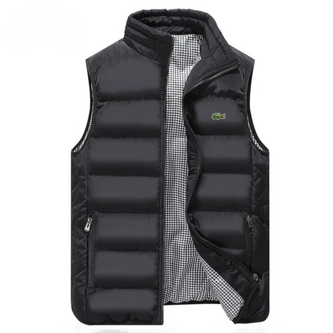 Gilet pour Homme Matelassé avec Col Montant