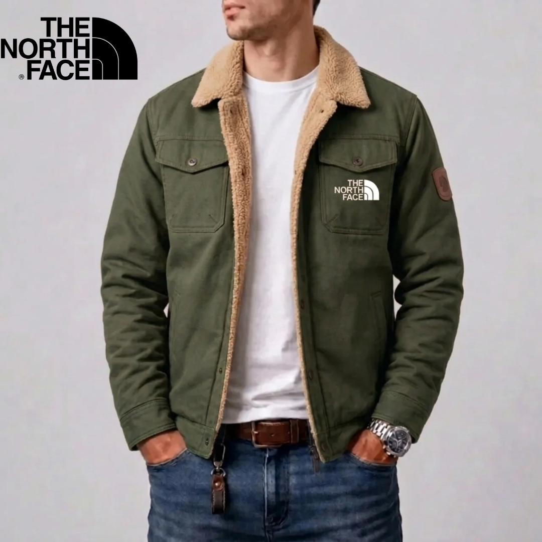 Veste Utility Doublée en Sherpa pour Homme