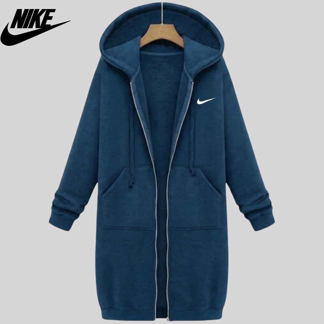 Veste à Capuche Longue Femme
