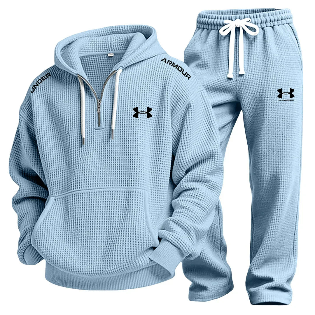 Ensemble de Sweat à Capuche en Tissu Waffle et Joggers - Liquidation