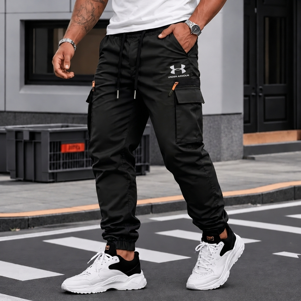 Pantalon Jogger Cargo Multi-Poches pour Homme
