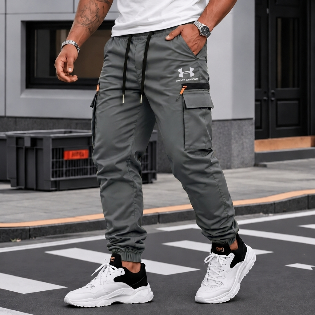 Pantalon Jogger Cargo Multi-Poches pour Homme