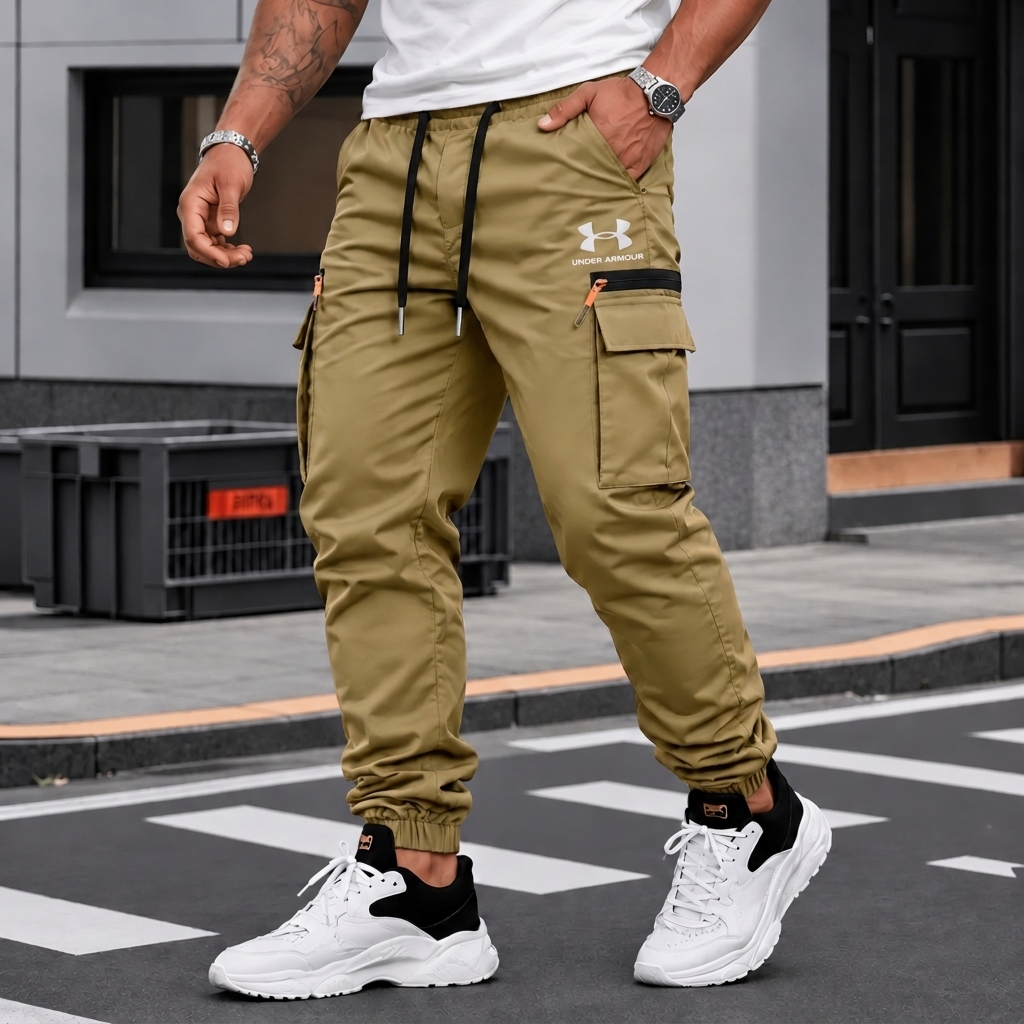 Pantalon Jogger Cargo Multi-Poches pour Homme
