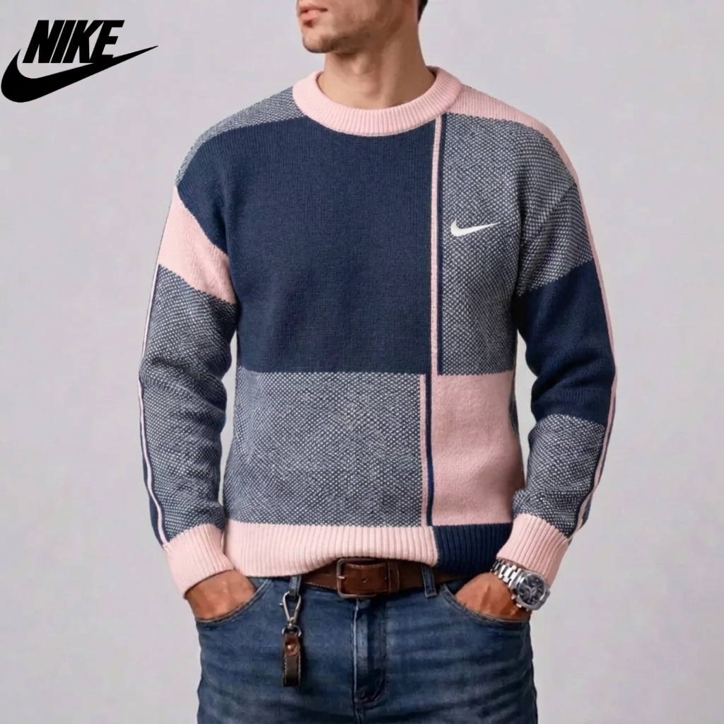 Pull Géométrique pour Homme