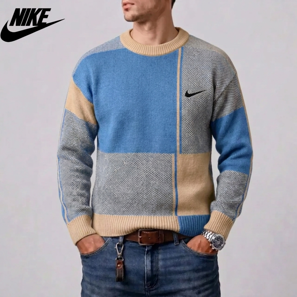 Pull Géométrique pour Homme