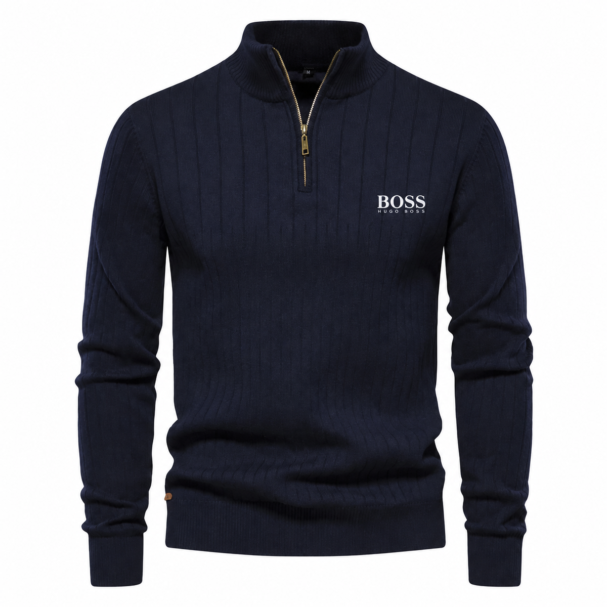 Pull Classique à Demi-Zip