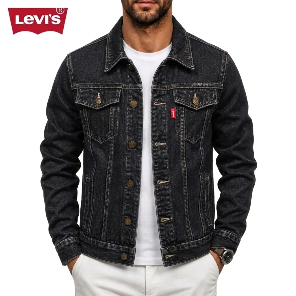 Veste Trucker Classique pour Homme