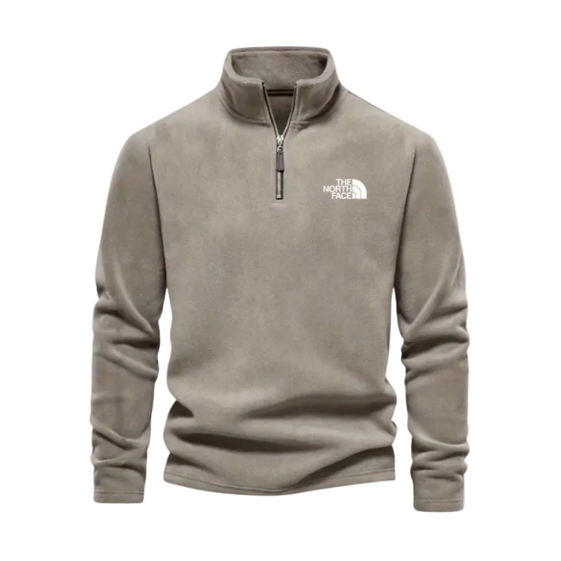 Pull en Polaire avec Zip Quart