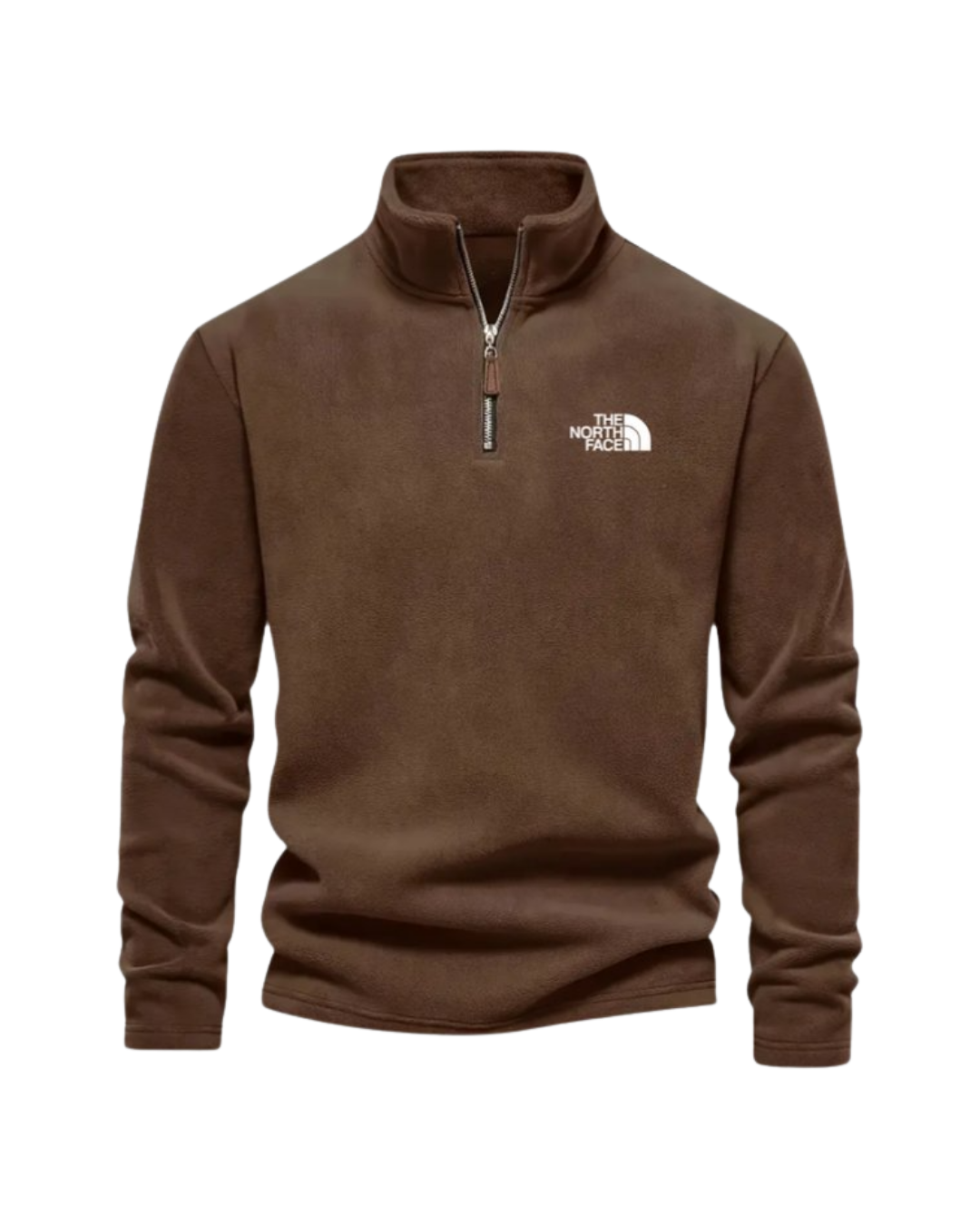 Pull en Polaire avec Zip Quart