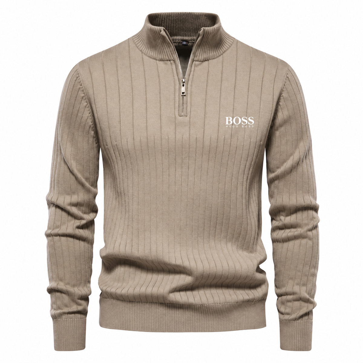 Pull Classique à Demi-Zip