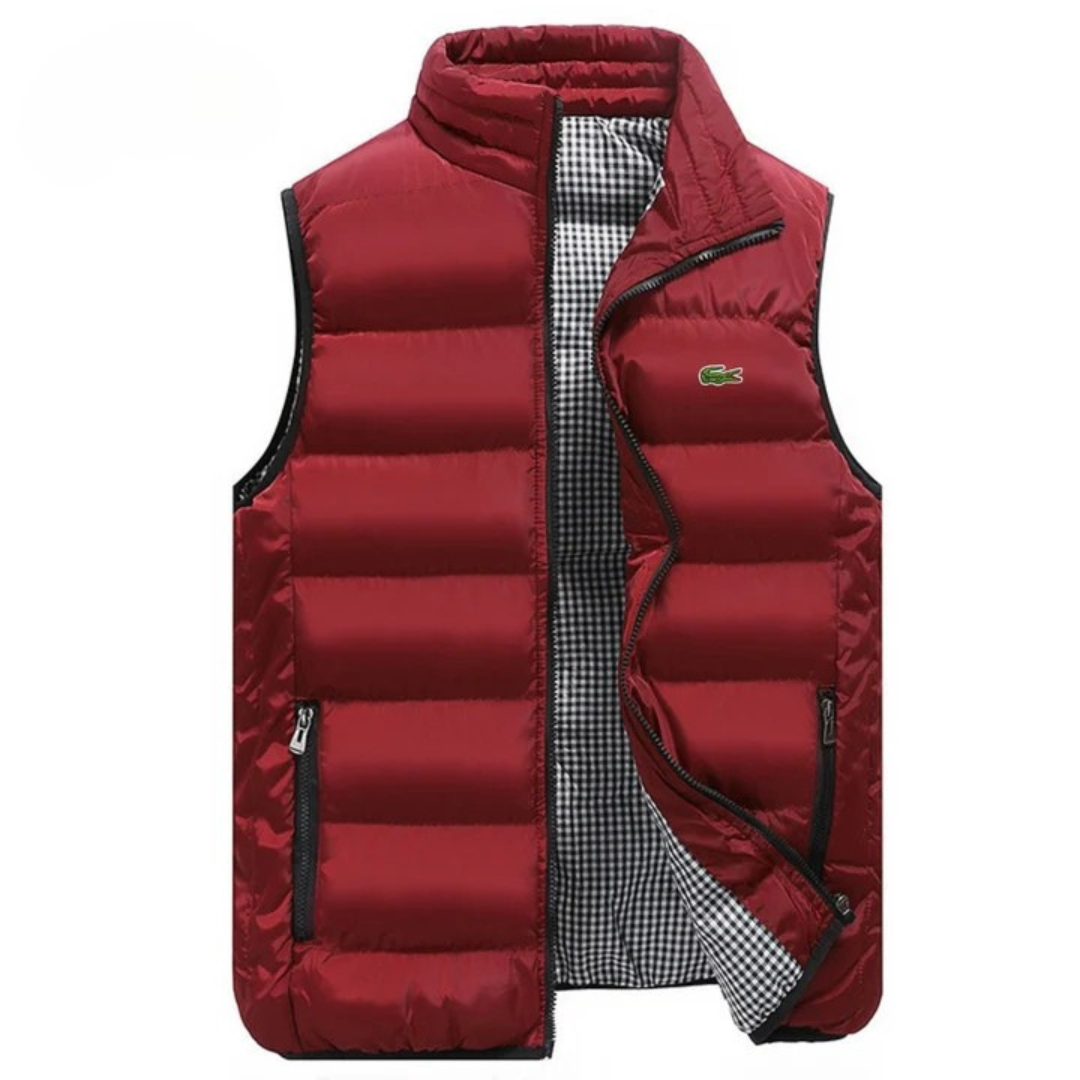 Gilet pour Homme Matelassé avec Col Montant