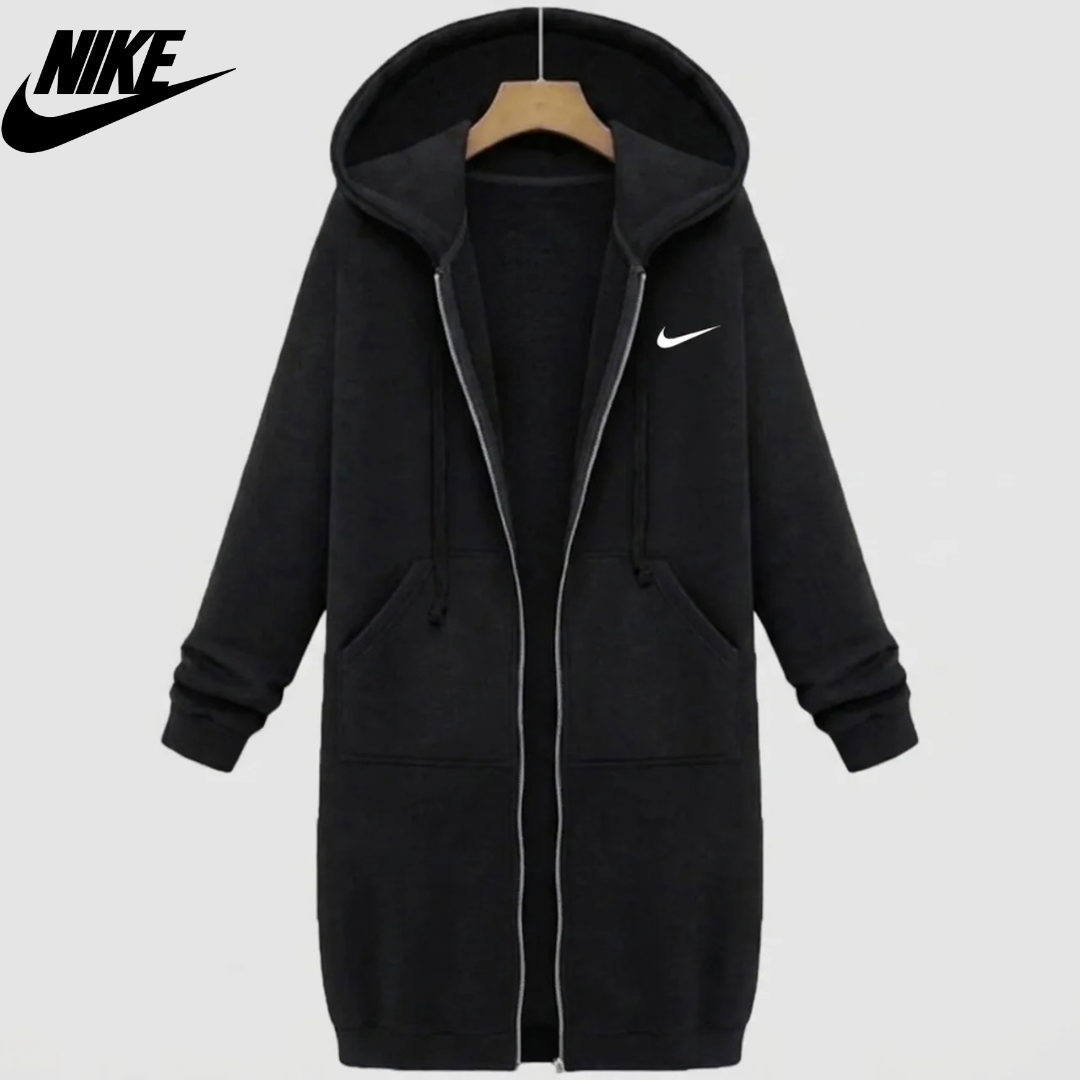 Veste à Capuche Longue Femme