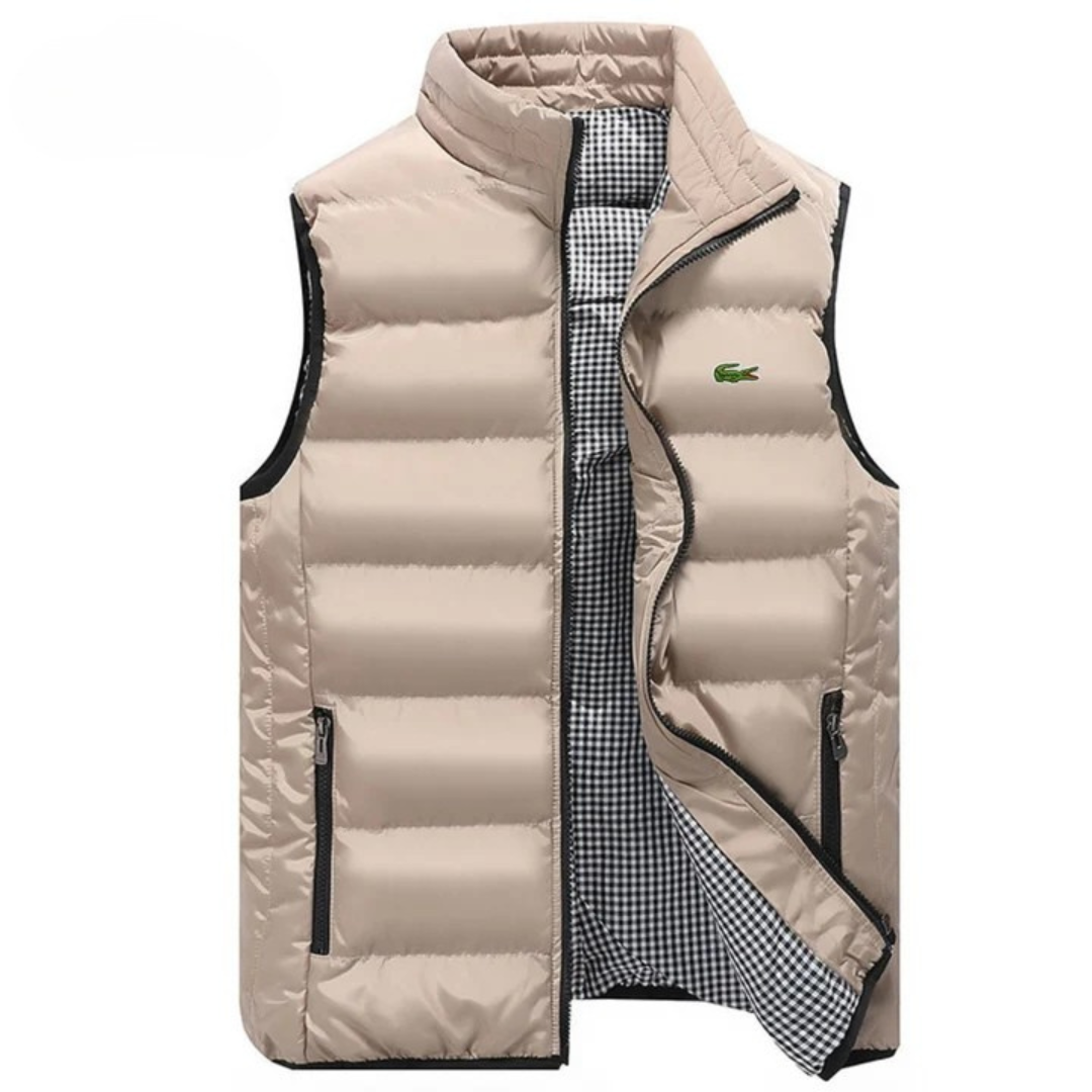 Gilet pour Homme Matelassé avec Col Montant