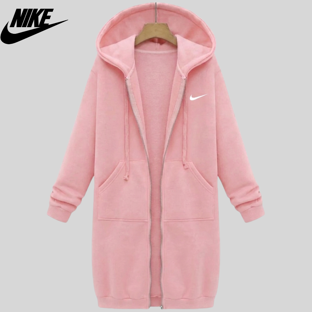 Veste à Capuche Longue Femme