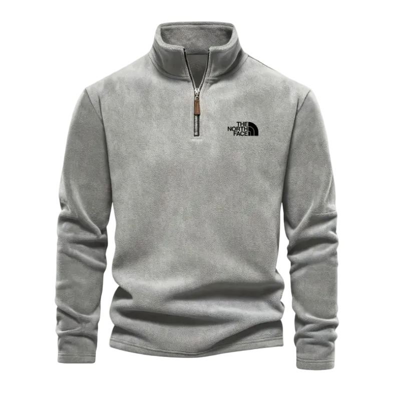 Pull en Polaire avec Zip Quart