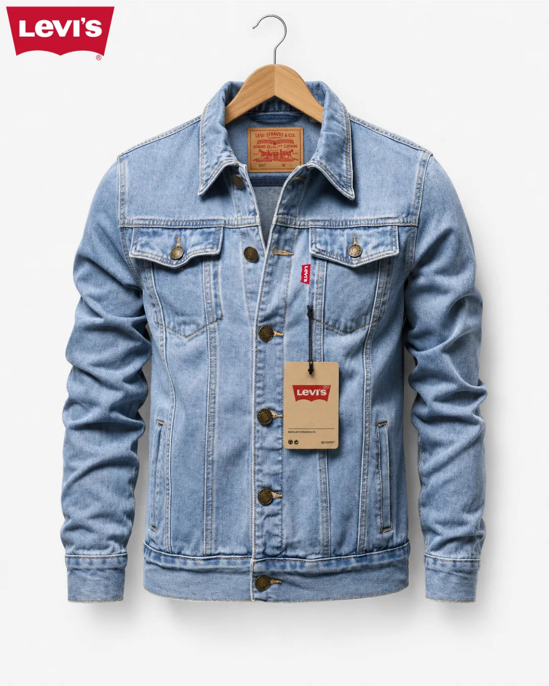 Veste Trucker Classique pour Homme